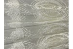 Κουρτίνα Ημιδιάφανη Romantic Με Τρέσα Και Κέντημα Λευκό Υ270xΦ280cm XR 35-2