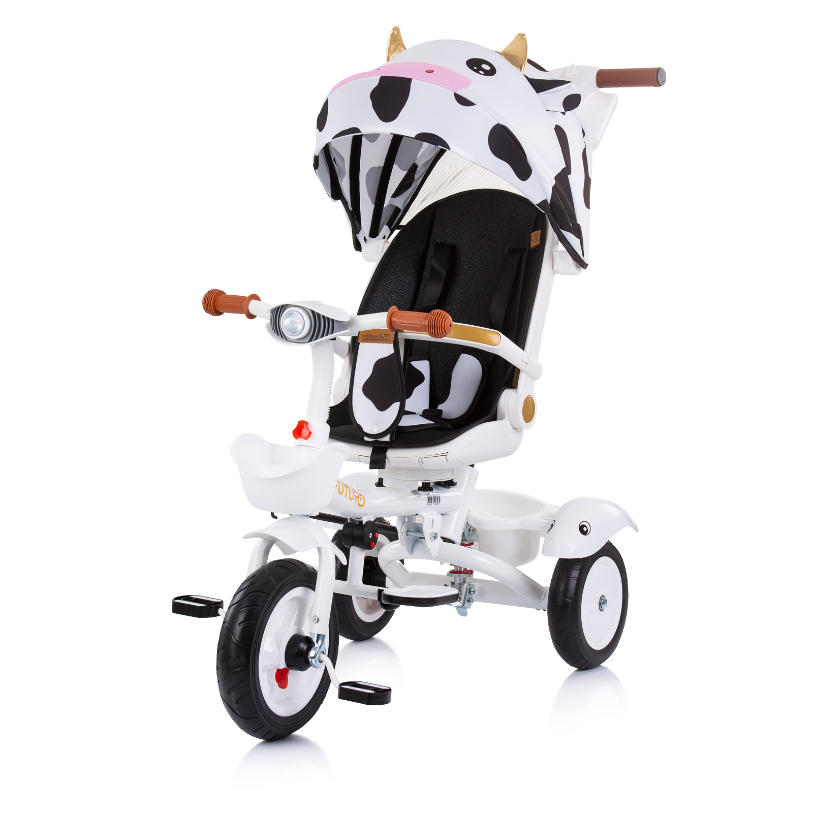 Chipolino Τρίκυκλο Παιδικό Ποδήλατο Αναστρέψιμο Και Αναδιπλούμενο Futuro Cow