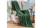 Κουβέρτα Fleece Υπέρδιπλη 220Χ240 Stripe Green
