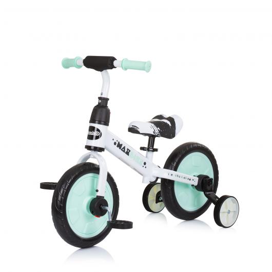 Chipolino Max Bike Ποδήλατο Ισορροπίας με Βοηθητικούς Τροχούς & Πετάλια Mint