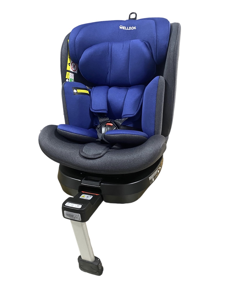 Βρεφικό κάθισμα αυτοκινήτου 0-36 kg isofix 360° μοιρών i-size 40-150cm WD034 Blue