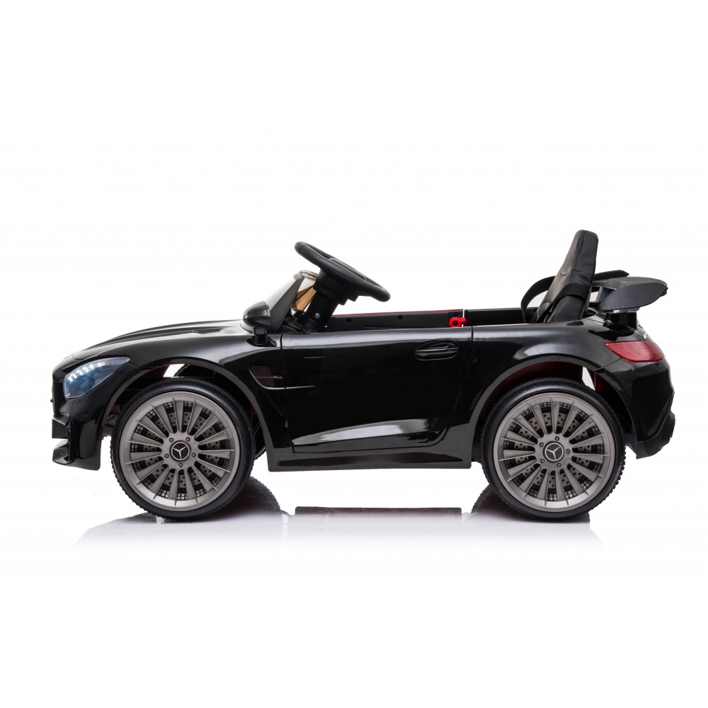 Ηλεκτροκίνητο Παιδικό Αυτοκίνητο Licensed Mercedes Benz AMG με MP3 και τηλεχειριστήριο 12V Σε Μαύρο Χρώμα